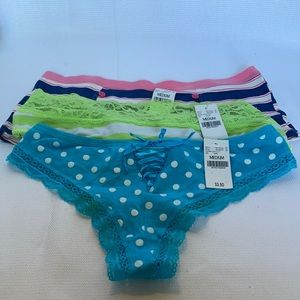 SOLD (NWT) WET SEAL PANTIES BUNDLE